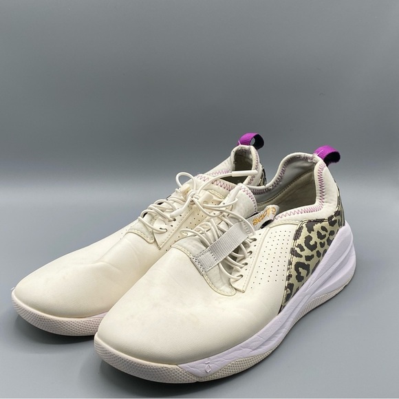 Clove Shoes - Clove Classic White/ Gold Leopard Comfort Shoes Women​